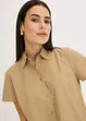Halenka s krátkým rukávem, z popelínu, bonprix