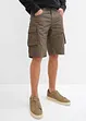 Cargo bermudy z čisté bavlny, Relaxed Fit, bonprix