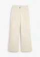 Džíny, Wide Leg, Mid Waist, pohodlný pas, bonprix