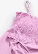 Žabičkované bandeau tankiny (2dílná souprava), bonprix