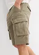 Cargo bermudy z čisté bavlny, Relaxed Fit, bonprix