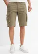 Cargo bermudy z čisté bavlny, Relaxed Fit, bonprix