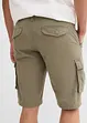 Cargo bermudy z čisté bavlny, Relaxed Fit, bonprix