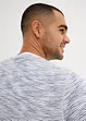 Tričko Henley, krátký rukáv, z čisté bavlny, bonprix