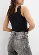 Džíny Mom s obnošenými efekty, High Waist, bonprix