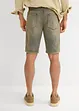 Strečové džínové bermudy Dirty Washed, Regular Fit, bonprix