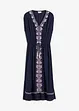 Boho midi šaty s výšivkou, bonprix