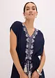 Boho midi šaty s výšivkou, bonprix