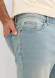 Strečové džínové bermudy se zesíleným rozkrokem, Regular Fit, bonprix