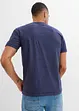 Tričko Henley, krátký rukáv, z čisté bavlny, bonprix