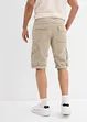Cargo bermudy z čisté bavlny, Regular Fit, bonprix