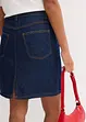 Džínová sukně Mid Waist, Low Stretch, bonprix