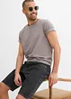 Strečové džínové bermudy, Relaxed Fit, bonprix