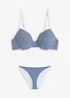Bikiny s balkonetovou podprsenkou (2dílná souprava), bonprix