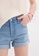 Džínové šortky, Mid Waist, bonprix