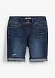 Džínové bermudy Mid Waist, bonprix