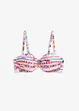 Balkonetová bikinová podprsenka, bonprix