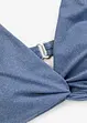 Třpytivý bikinový horní díl, bonprix