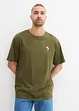 Tričko s potiskem na zádech, Loose Fit, bonprix