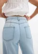 Baggy džíny Mid Waist Super Soft, zkrácené, bonprix