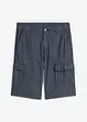 Dlouhé cargo šortky z kambriku, Regular Fit, bonprix