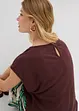Oversize triko s pleteným vzhledem, bonprix