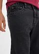 Džínové bermudy s elastickým pasem po stranách, Classic Fit, bonprix