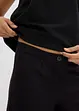 Culotte kalhoty s elastickým pasem, z viskózové směsi, bonprix