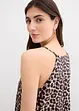 Šaty s leopardím potiskem, z čisté bavlny, bonprix