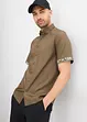 Košile s krátkým rukávem, Slim Fit, z viskózy, bonprix