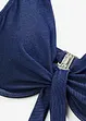 Bikiny s kosticemi, horní díl, džínový vzhled, bonprix
