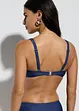 Bikiny s kosticemi, horní díl, džínový vzhled, bonprix
