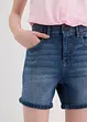 Džínové bermudy, Mid Waist, bonprix