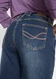 Straight džíny Mid Waist, se strečem, bonprix