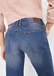 Strečové Straight džíny Mid Waist, bonprix