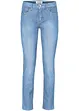 Cropped džíny Slim Fit Mid Waist, bonprix