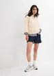 Džínové šortky, High Waist, Low Stretch, bonprix