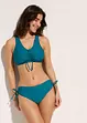 Bikiny s podprsenkovým topem a vázačkami (2dílná souprava), bonprix