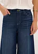 Džínové bermudy Mid Waist, Low Stretch, bonprix