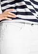 Strečové džíny s rovnými nohavicemi, Mid Waist, bonprix