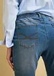 Termo džíny Straight Mid Waist, bonprix