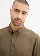 Košile s krátkým rukávem, Slim Fit, z viskózy, bonprix