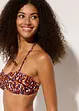 Bandeau bikinová podprsenka s odnímatelnými ramínky, bonprix