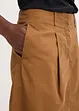 Midi sukně z bavlněného popelínu, bonprix