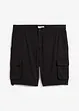 Cargo bermudy s pohodlným pasem, Regular Fit, bonprix