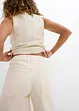 Džínové bermudy, Mid Waist, bonprix