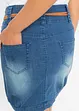 Džínová sukně, Mid Waist, bonprix