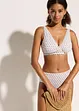 Bikinový top s výstřihem do V, bonprix