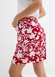 Široké viskózové šortky s pohodlným pasem, High Waist, bonprix