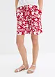 Široké viskózové šortky s pohodlným pasem, High Waist, bonprix